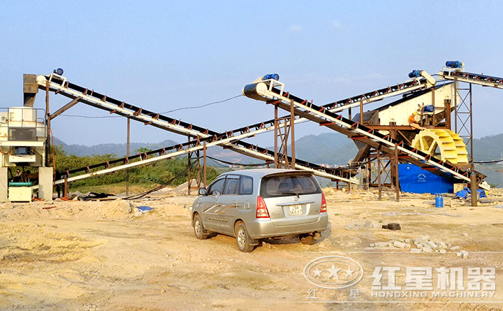 制砂機(jī)、洗砂機(jī)現(xiàn)場